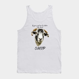 Talk About Sheep, Swaledale Tank Top